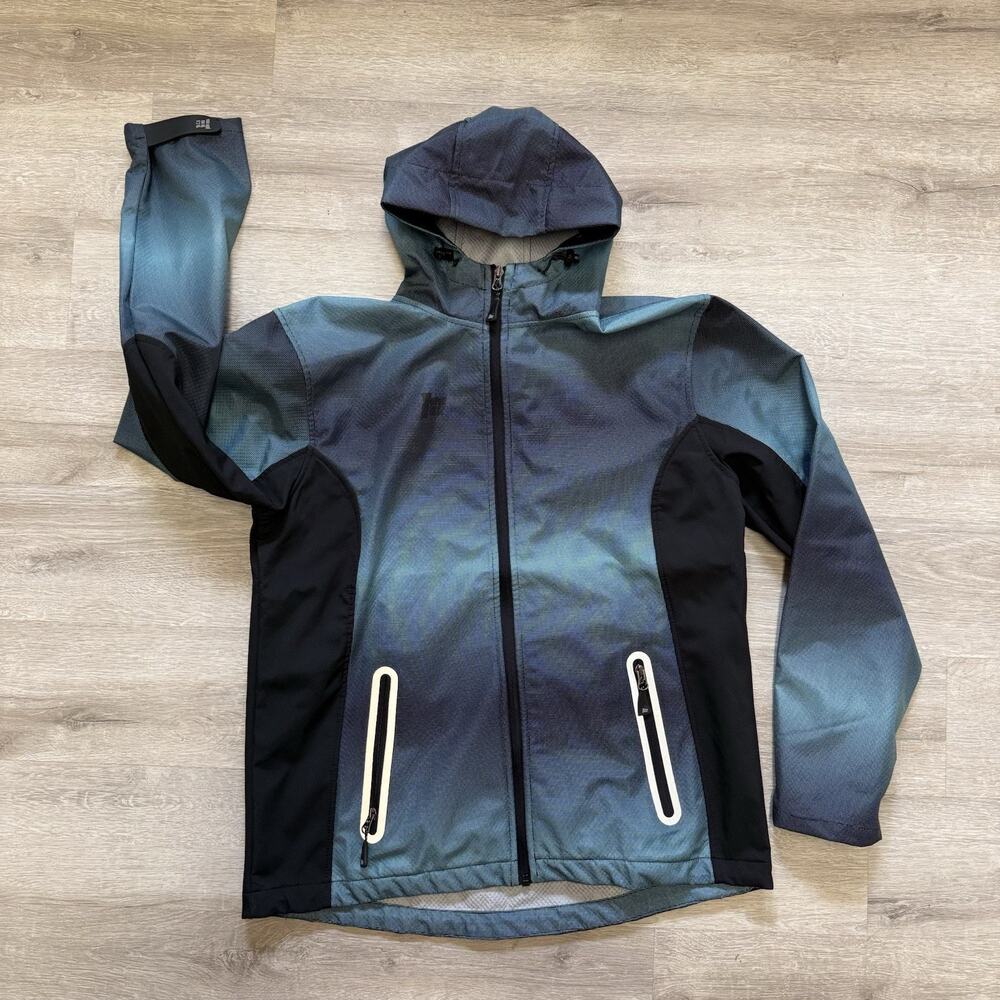 Mossi Ladies Adrenaline Turquoise Rain Jacket Size Large Womens